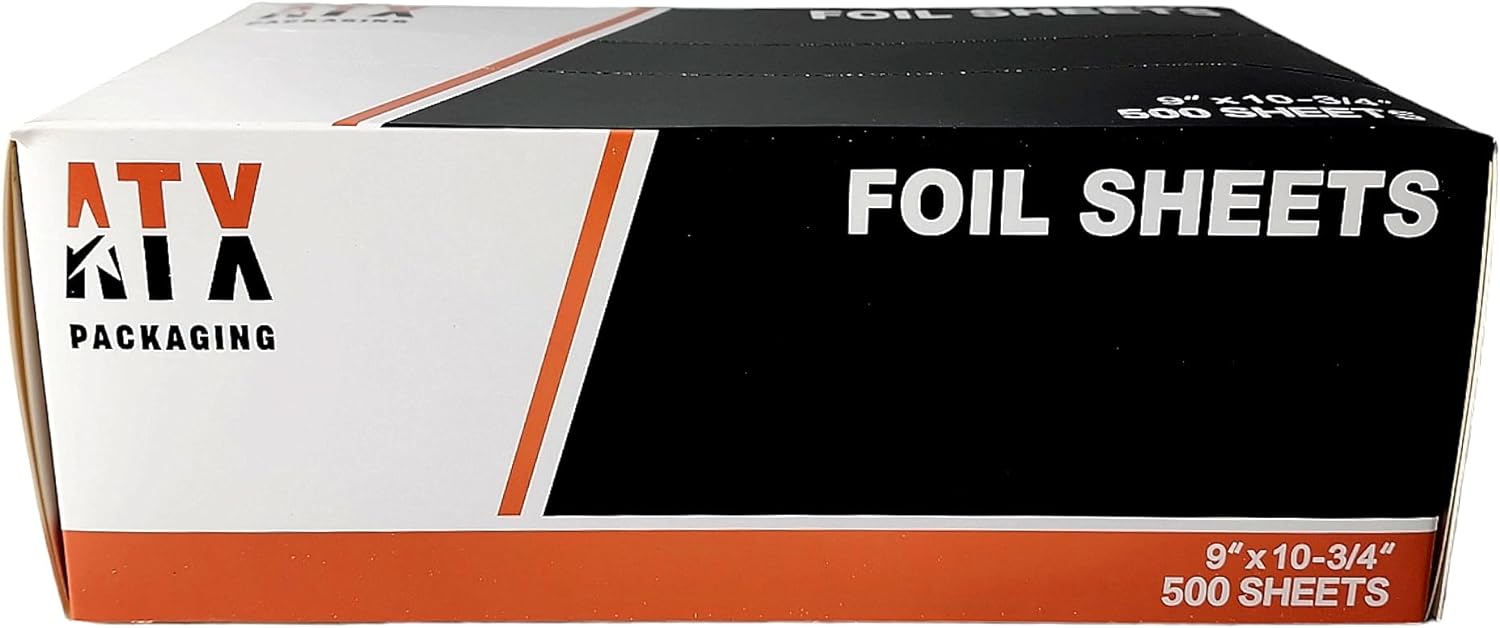 ATX 9" x 10.75" Pop-Up Foil Sheets 500 Sheets/PK