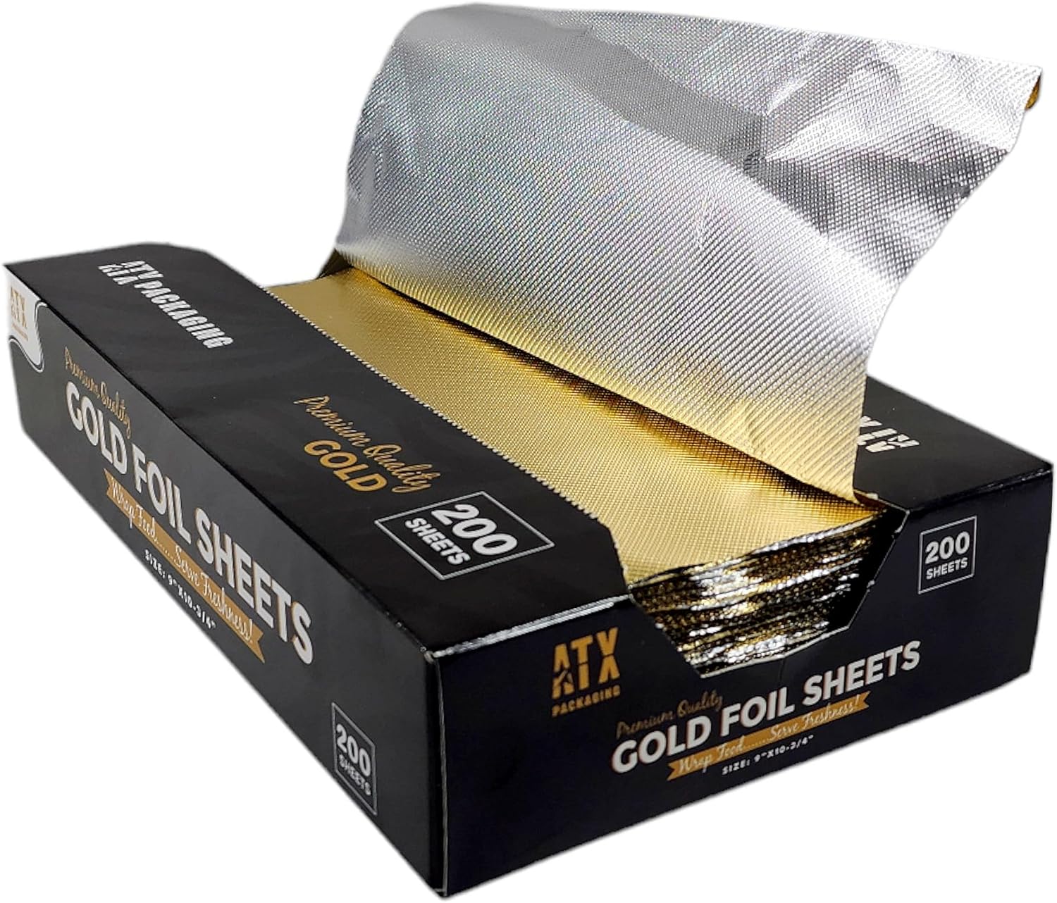ATX 9" x 10.75" Gold Pop-Up Foil 200 Sheets/PK