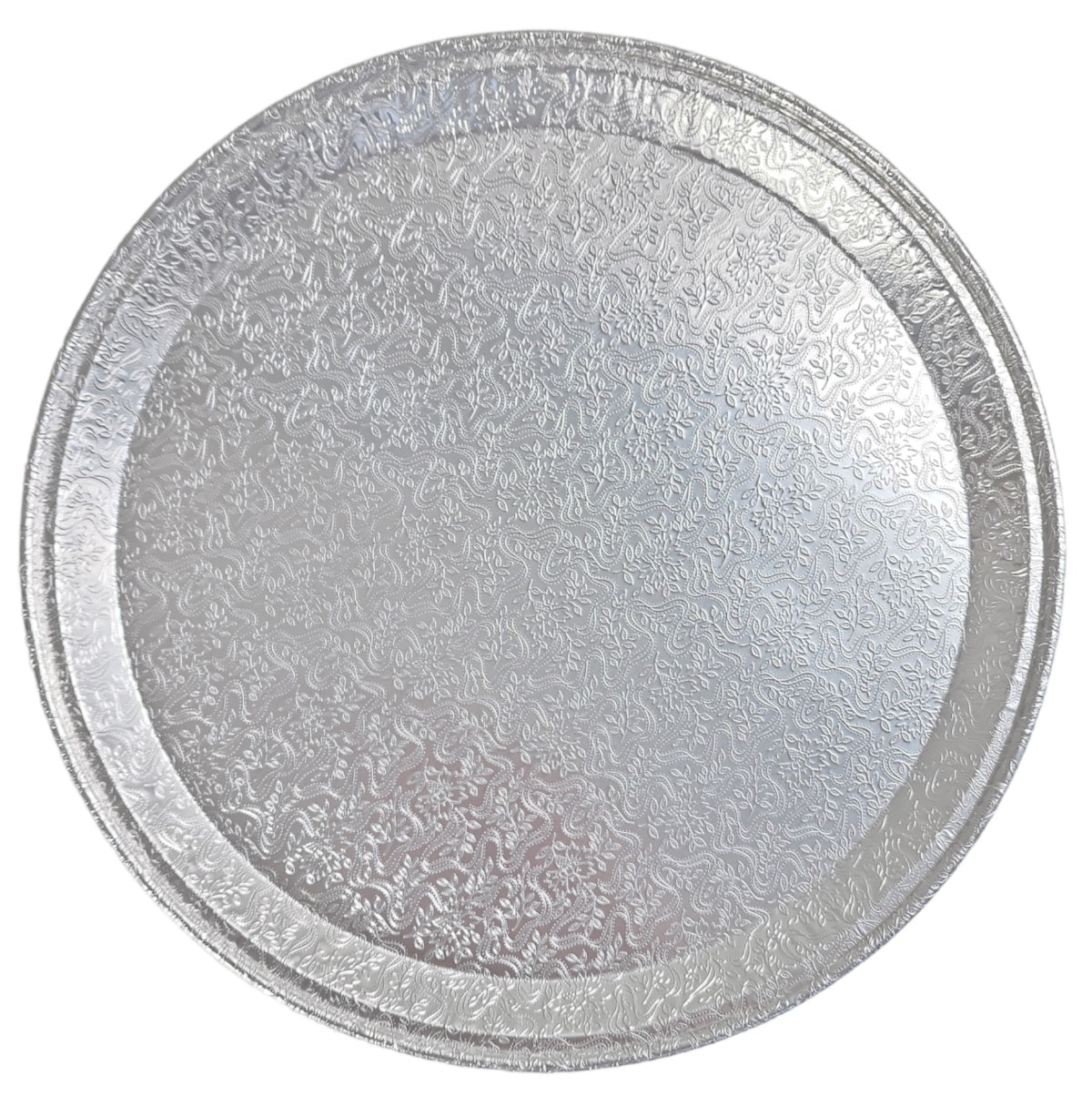 12" Round Aluminum Foil Catering Tray 25/CS