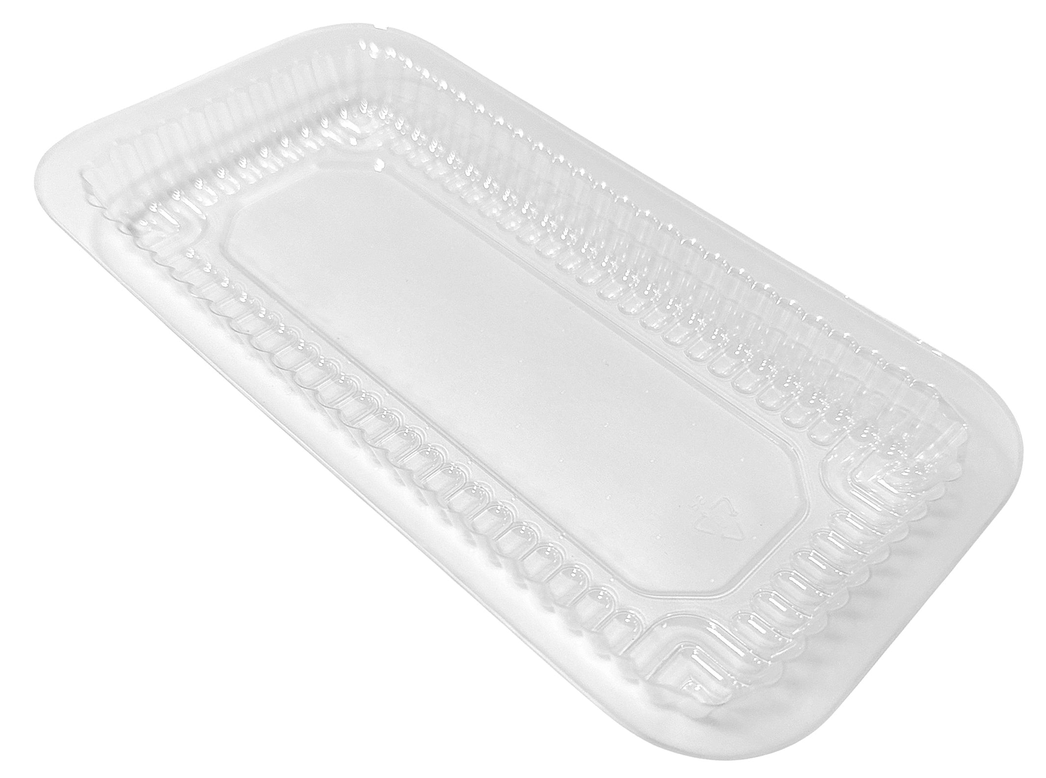 D&W Fine Pack Clear Dome Lid For A86 2 lb. Loaf Pan 500/CS