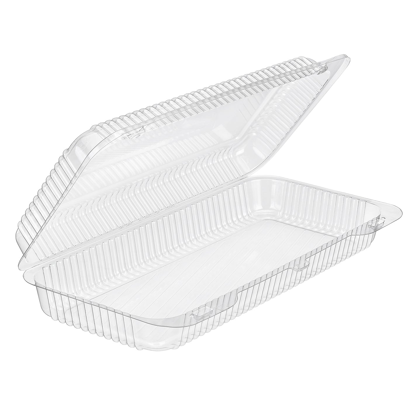 Inline SLP90 Clear Hinged Tray for 4053 Oblong Danish Pan 200/CS