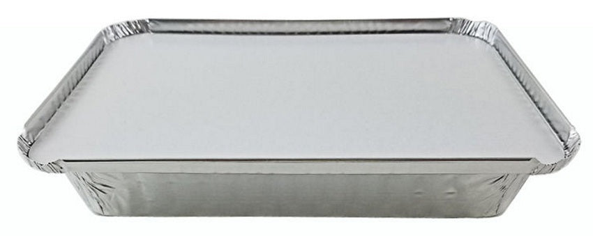 1 1/2 lb. Oblong Shallow Foil Pan w/Board Lid