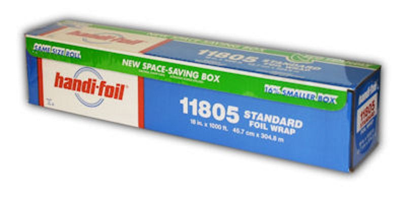 Handi-Foil 18" x 1000' Standard Aluminum Foil Wrap