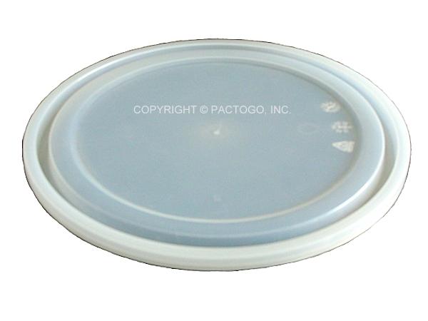 Lid For 128 oz. Round Soup Container (Clear) 60/CS