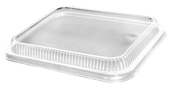 Handi-Foil Clear Low Dome Lid For Half-Size Aluminum Steam Table Pan 100/CS