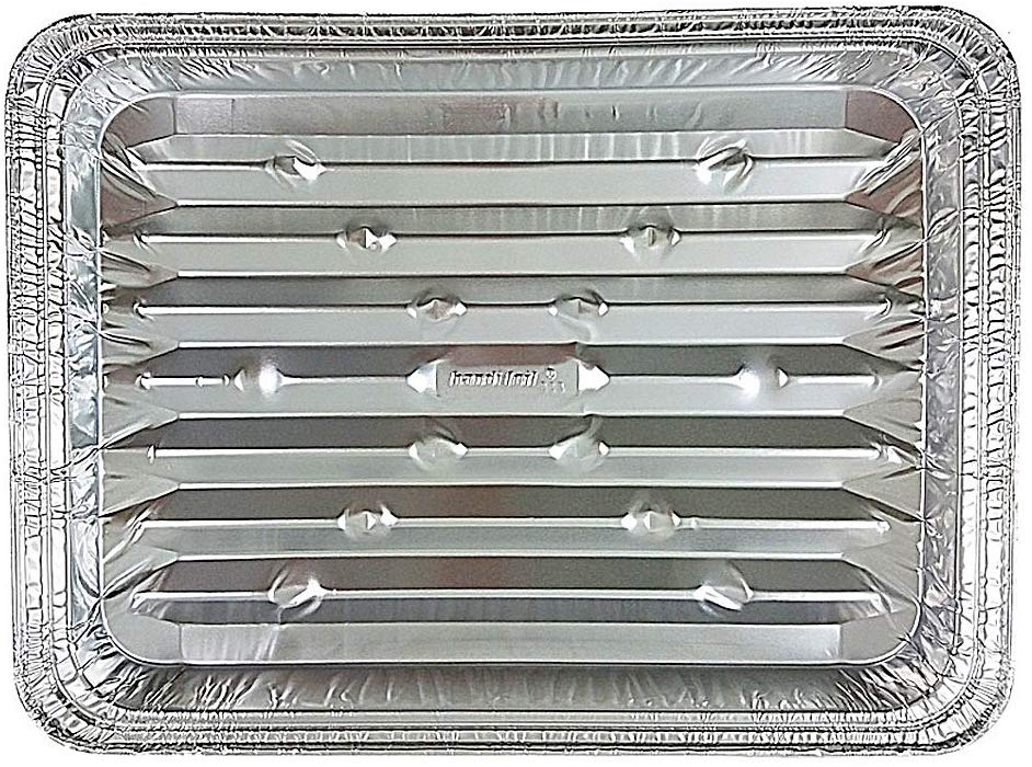 Handi-Foil Disposable Aluminum Foil Broiler Baking Cooking Pan 25/PK
