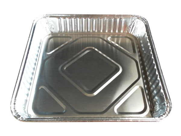 Handi-Foil Aluminum 8-inch Square Cake Pan with Lid 6ct, Dimensions 8 W x  8 L x 1.4 D