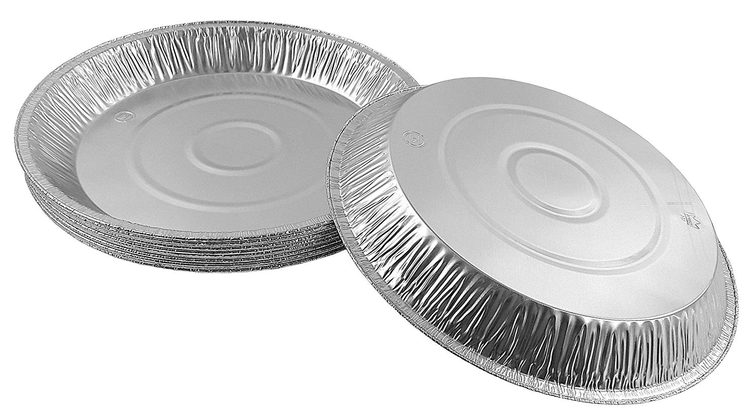 D&W FIne Pack G78 12" Extra-Deep Foil Pie Pan 1 11/32" Deep 100/PK
