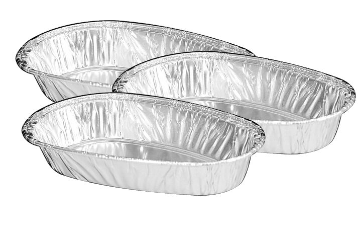Handi-Foil 4" x 2" Mini-Potato Shell 1000/CS