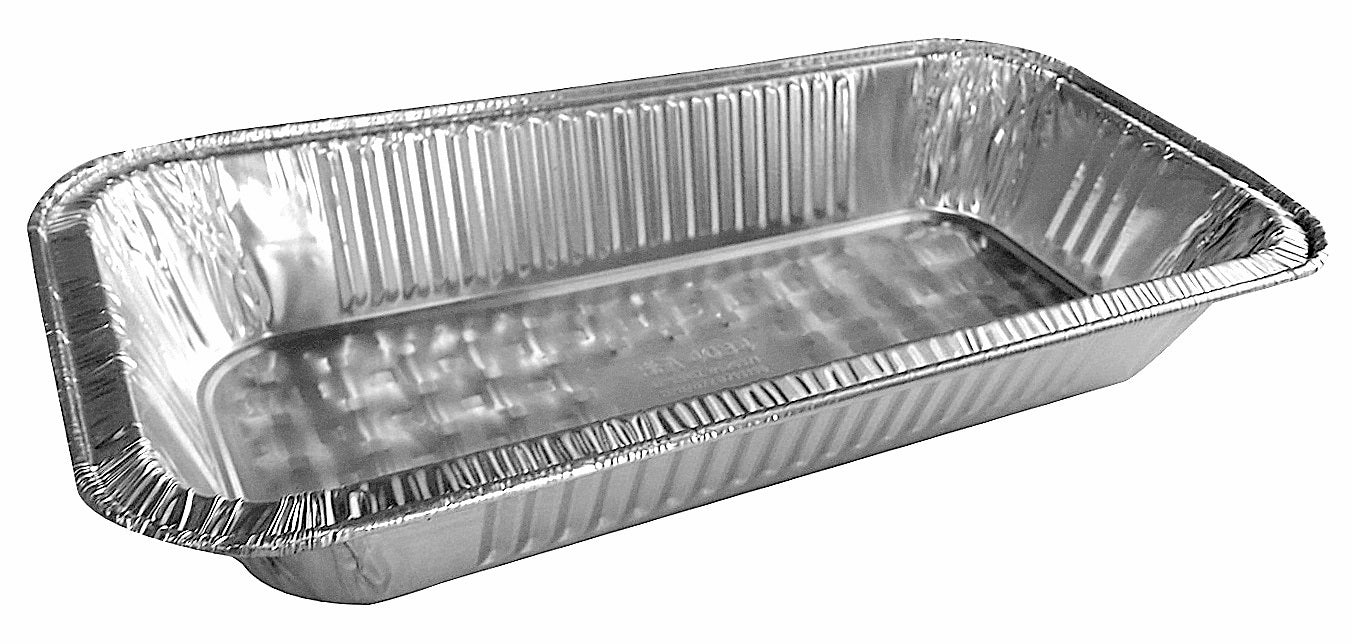 Handi-Foil Third-Size Shallow Steam Table Aluminum Pan w/Lid Combo Pack 50/PK