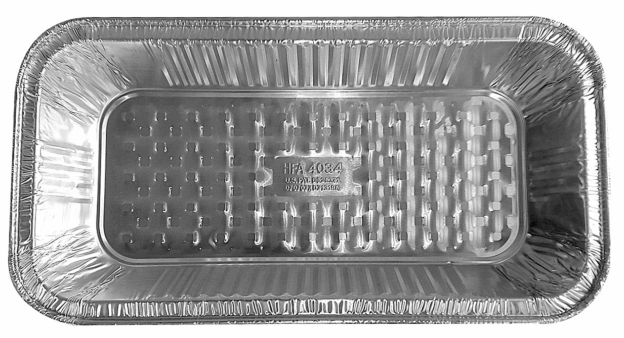Handi-Foil Third-Size Shallow Steam Table Aluminum Foil Pan 200/CS
