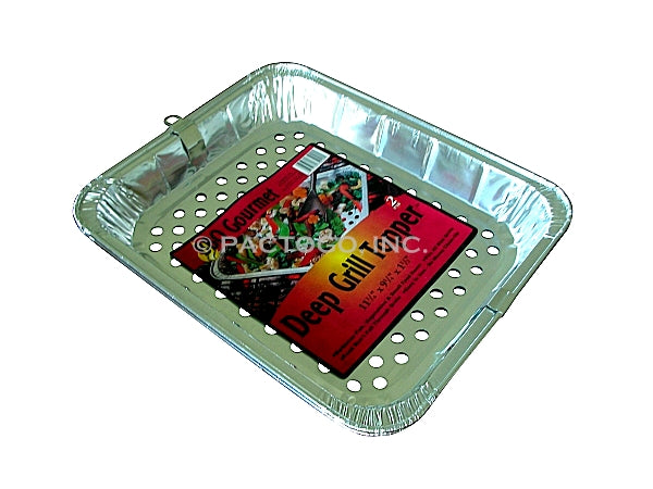 Deep Grill Topper BBQ Foil Pan 24/CS