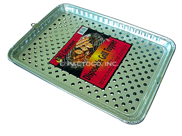 Large Grill Topper BBQ Foil Pan 24/CS