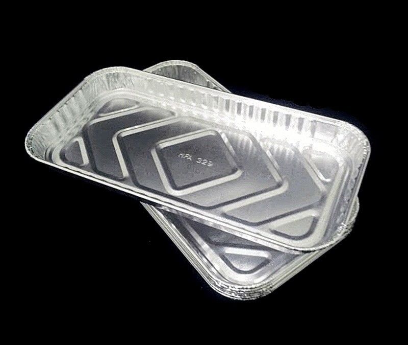 Handi-Foil 10" x 5" Oblong Danish Pan 50/PK