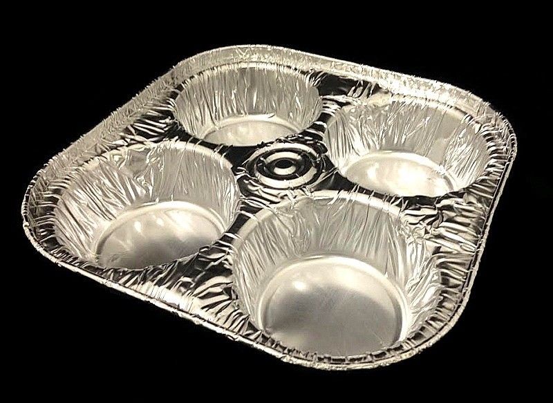 Handi-Foil 4-Cavity Foil Muffin Pan 300/CS