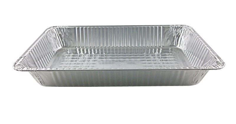 Handi-Max Full-Size Deep Steam Table Aluminum Foil Pan 70 Gauge Extra Heavy Duty 50/CS