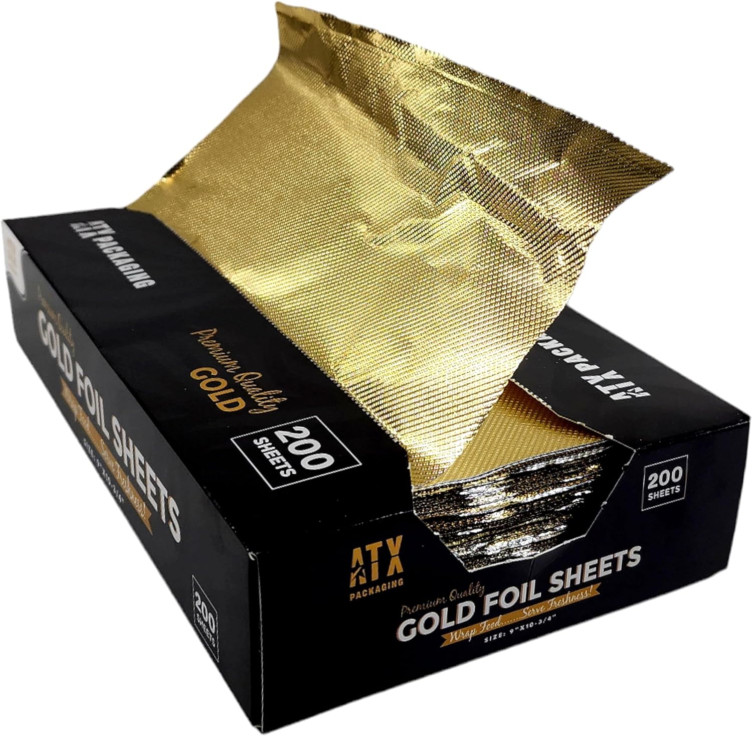 ATX  9" x 10.75" Gold Pop-Up Foil Sheets 12 x 200/CS