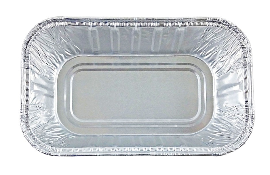 Durable 1 lb. Aluminum Foil Mini-Loaf Pan 50/PK –
