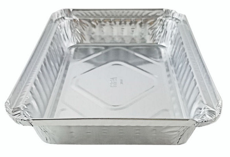 WELLCHOICE 768 Aluminum Pan, Oblong, 1.5 lb (500/Case)