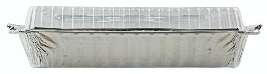 1½ lb. Shallow Carry Out Foil Pan with Plastic Lid - #230P