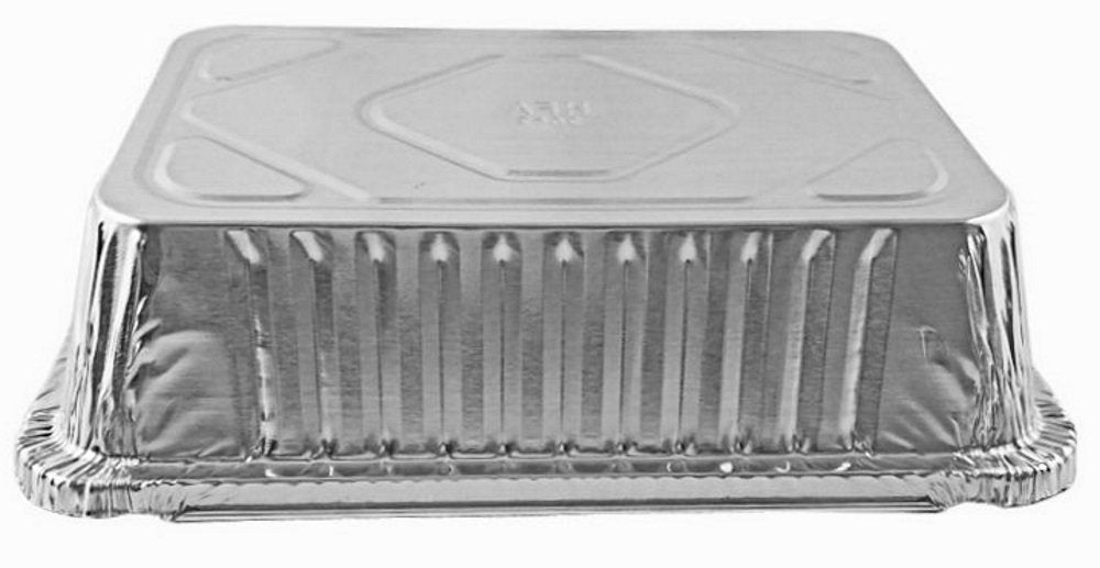 SMART USA 1 1/2 LB. Oblong Aluminum Foil Pan Heavy-500/Case - SPLYCO