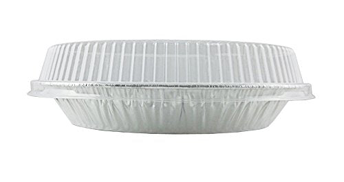 Disposable Aluminum 10 Angel Tube Foil Pan 100pk