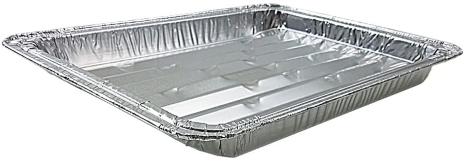 Handi-Foil 8 x 7 x1.3 Small Mini Toaster Oven Broiler Baking Pan 50/PK