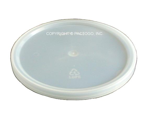 Lid For 64 oz. Round Soup Container (Clear) 120/CS