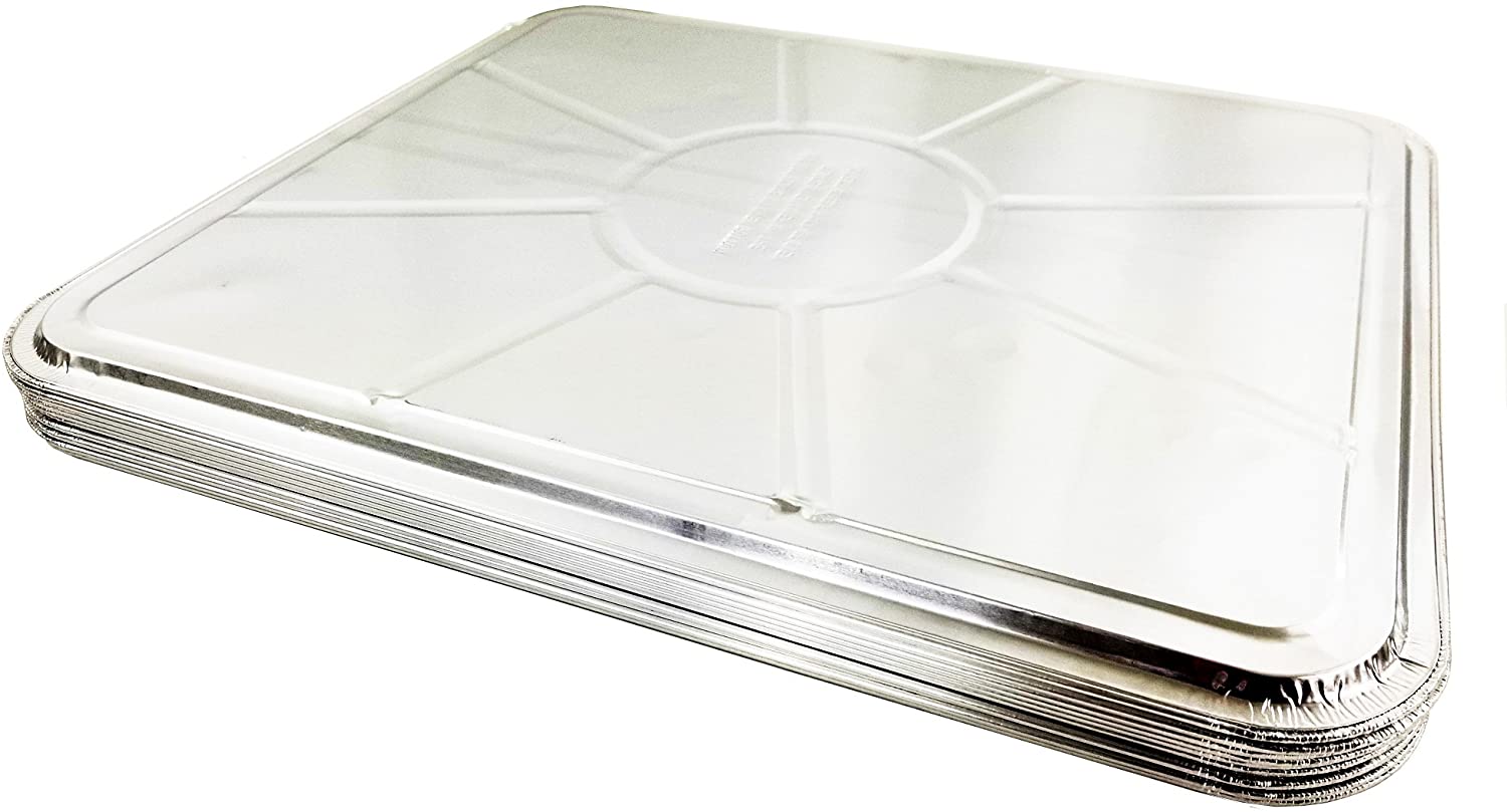 Set of 20 Disposable Foil Oven Liners - 18.5 X 15.5 Inch Aluminum