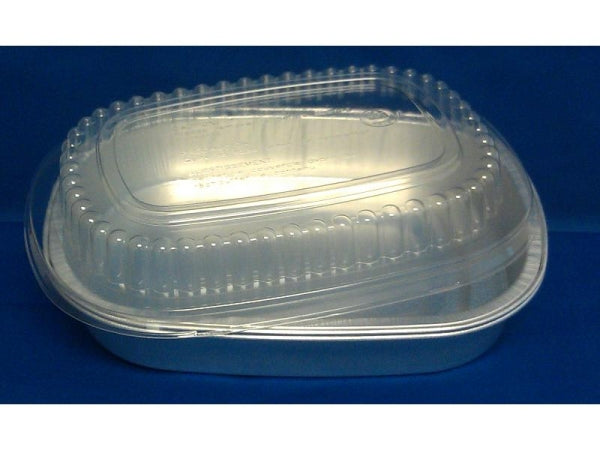 Clear PET 10 Count Cookie Tray with Hinged High Dome Lid - 100