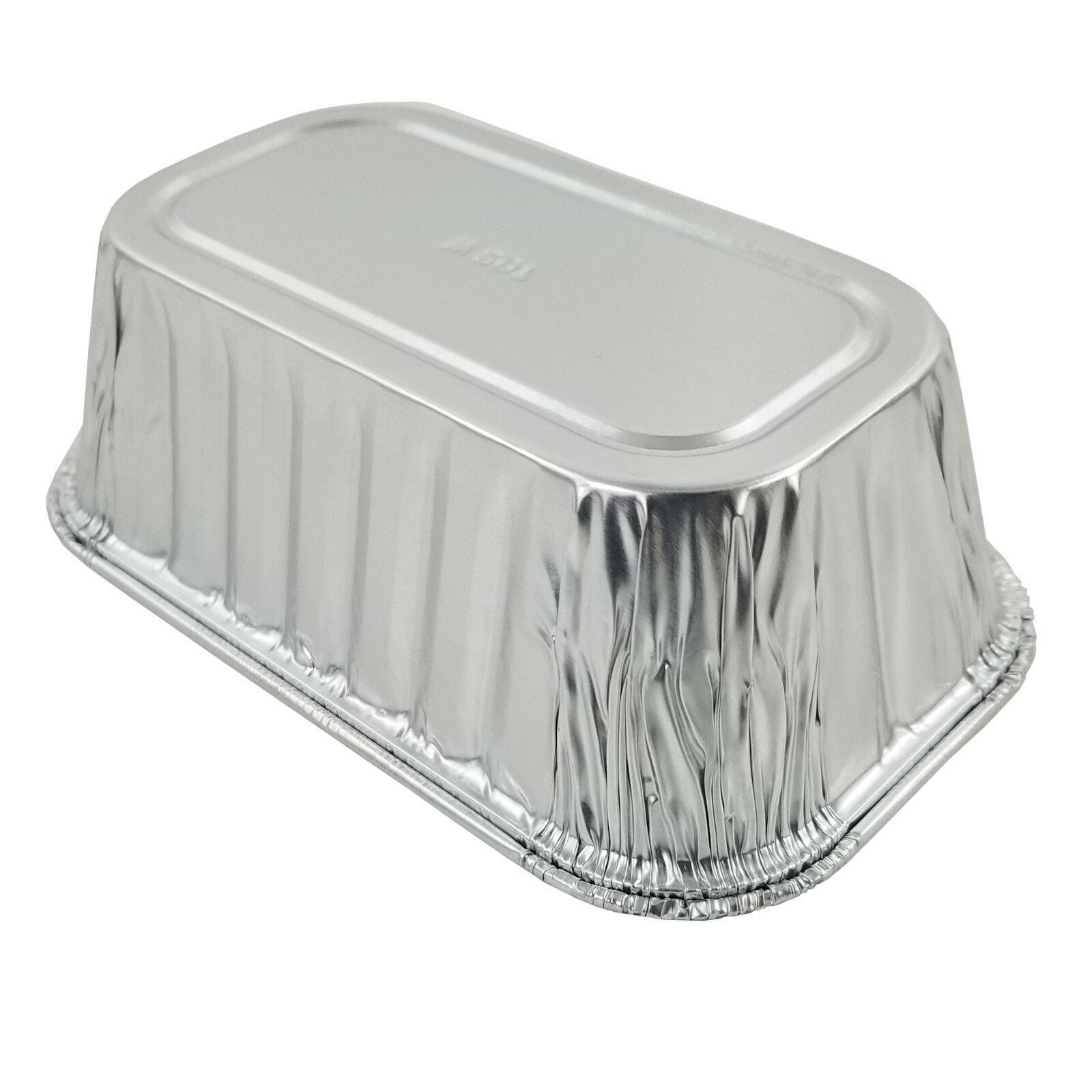 Home Plus D50050 Durable Foil 3-3/16 in. W x 5-5/8 in. L Mini Loaf Pan