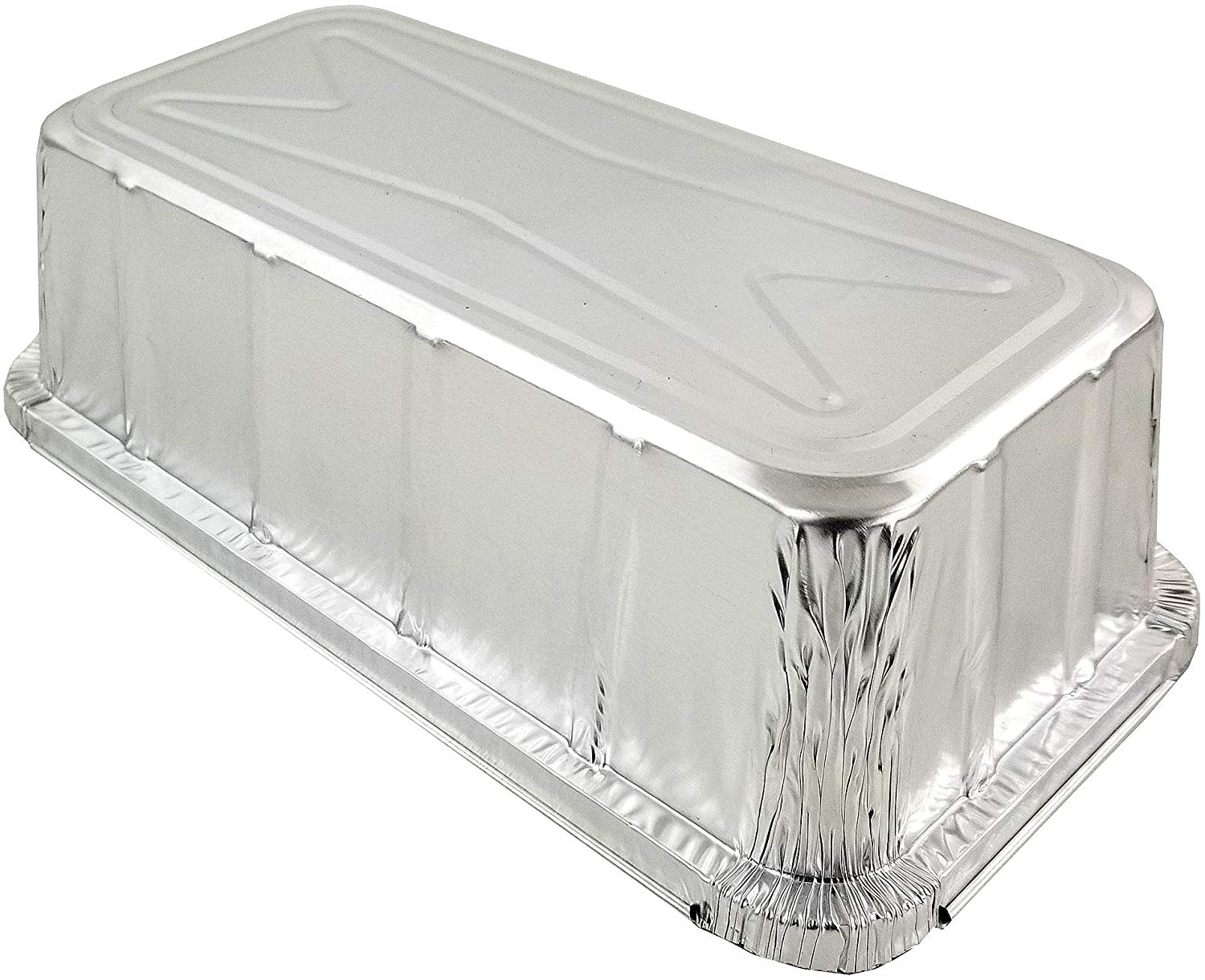 Choice 2 lb. Aluminum Foil Loaf Pan - 500/Case