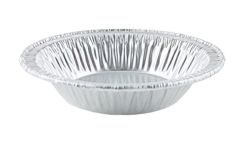 D&W Fine Pack B10 4 1/4" Foil Tart Pan 7/8" Deep 125/PK