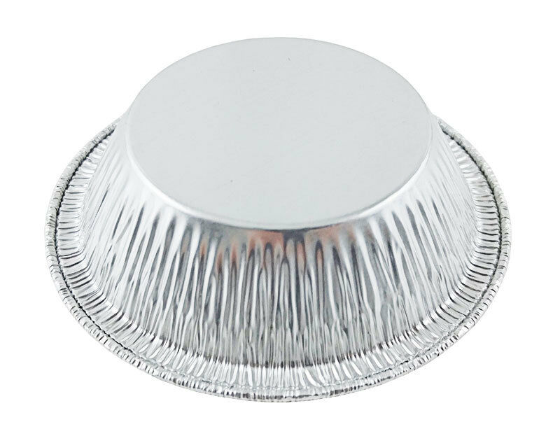 D&W FIne Pack A90 3 3/8" Foil Tart Pan 7/8" Deep 125/PK