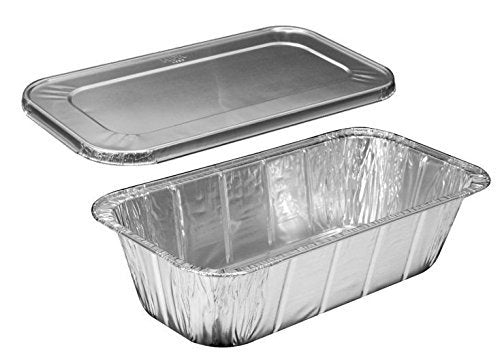 D&W Fine Pack 3 lb. Aluminum Foil Loaf Pan 350/CS –