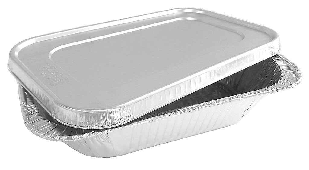 Handi-foil® Poultry Pans with Lids, 4 pk / 9.3 x 9.3 in - Fry's Food Stores