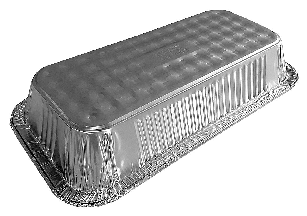 PLASTICPRO Disposable 9 X 13 Aluminum Foil Pans Half Size Deep Steam