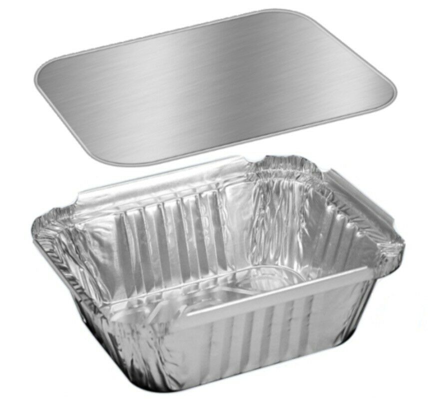 3 lb. Oblong Entrée Take-Out Foil Pan Bulk Pack (NO LIDS - PAN ONLY) 2 –