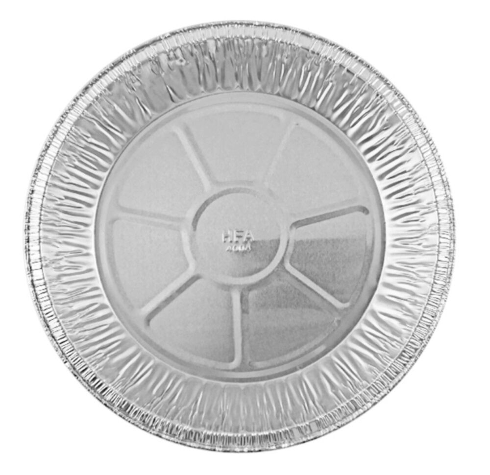 Disposable Aluminum Foil 9 Pie Pan - Medium Depth #D64