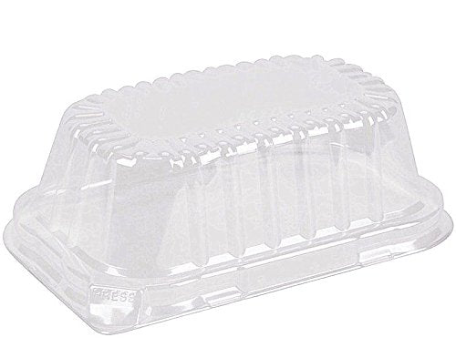 Durable High Dome Lid For 1 lb. Foil Loaf Pan 50/PK