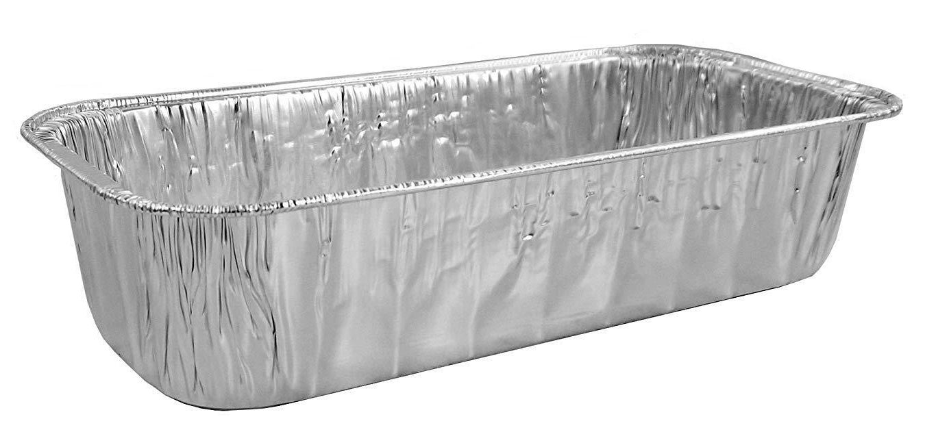 D&W Fine Pack 3 lb. Aluminum Foil Loaf Pan 50/PK