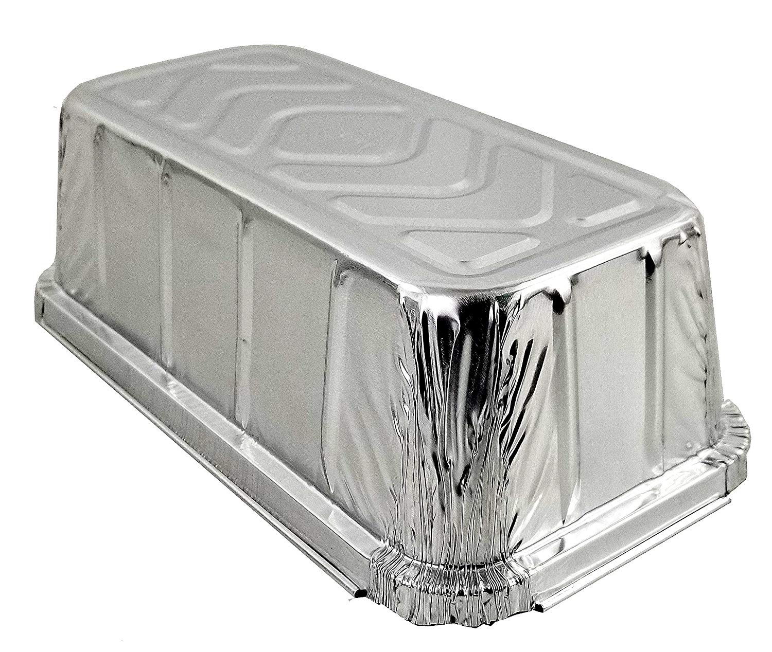 Handi-Foil 2 lb. Aluminum Foil Loaf Pan - Disposable Bread/Baking