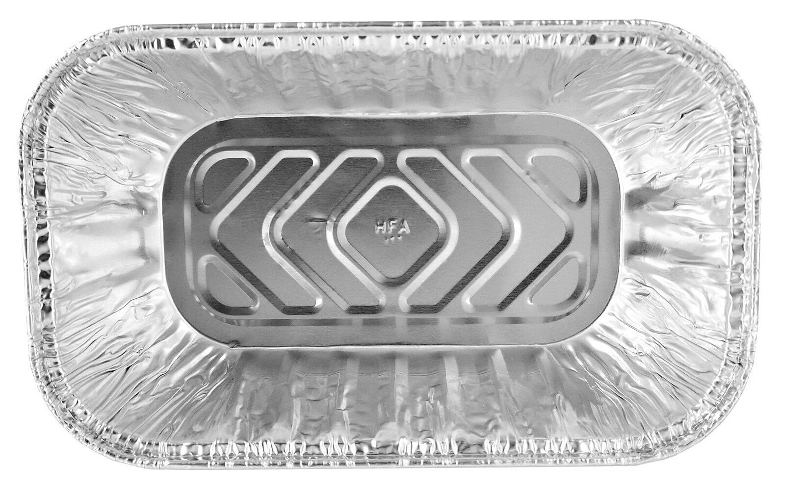 Durable 1 lb. Aluminum Foil Mini-Loaf Pan 50/PK –