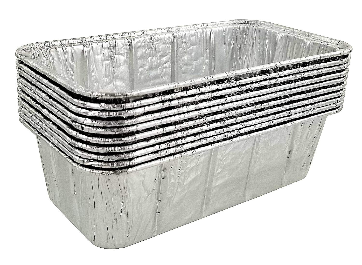 1½ lb. Foil Loaf Pan with Clear Dome Lid - #208P