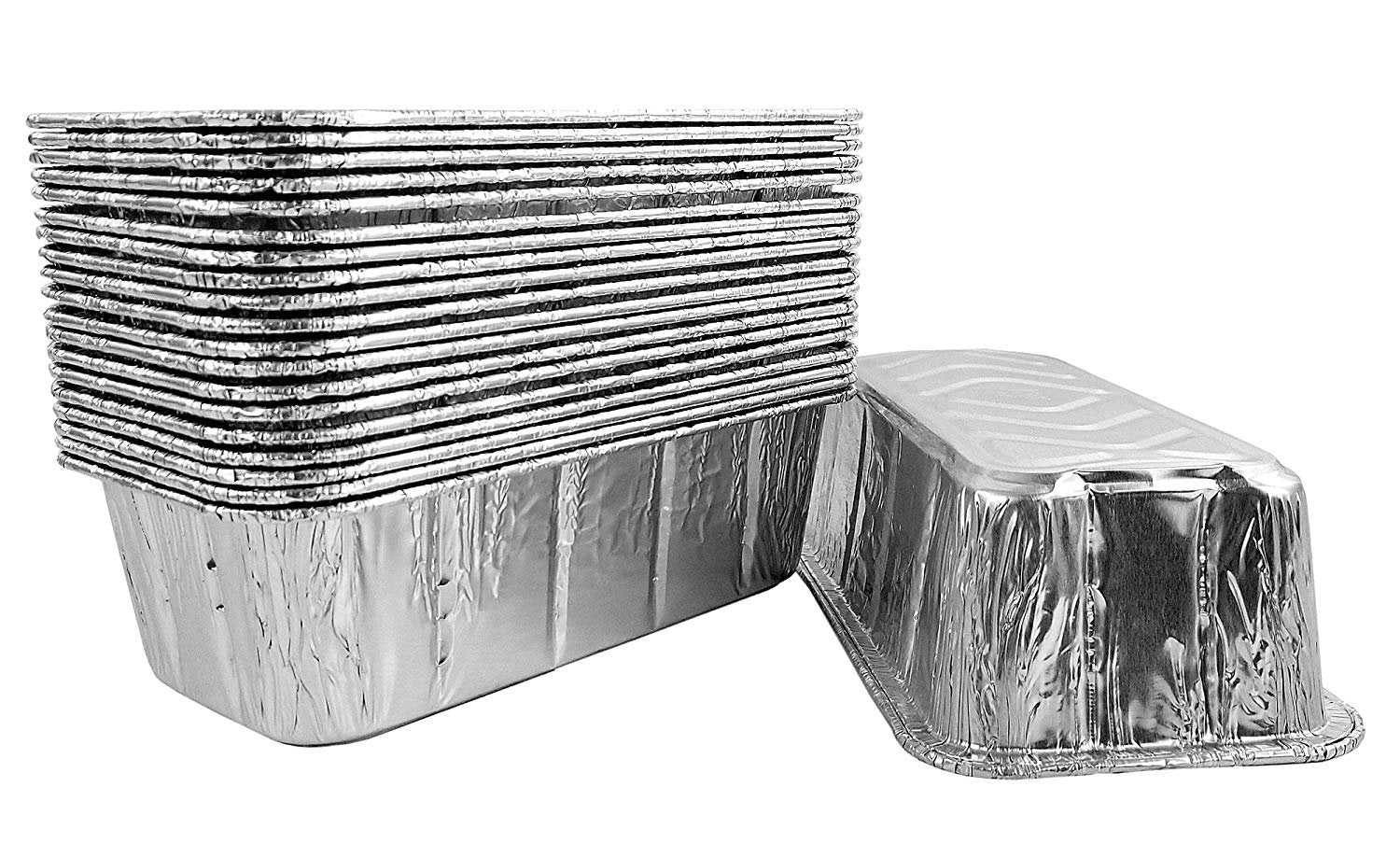1½ lb. Foil Loaf Pan with Clear Dome Lid - #208P