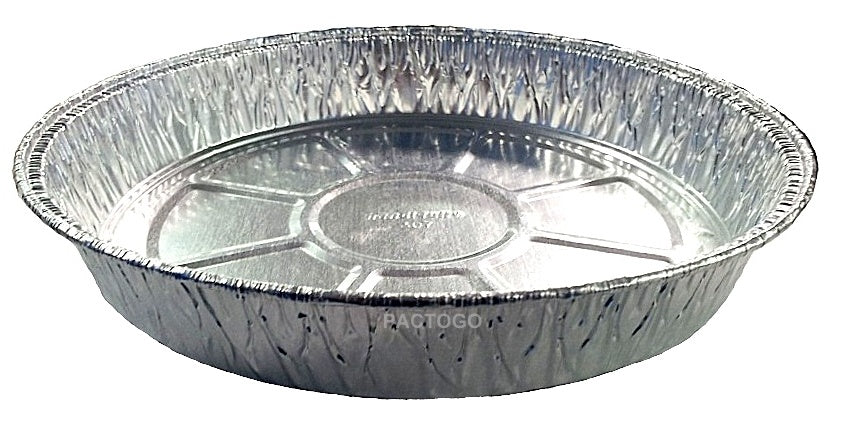 Handi-Foil 9" Round Aluminum Foil Cake Pan w/Clear Dome Lid 50/PK