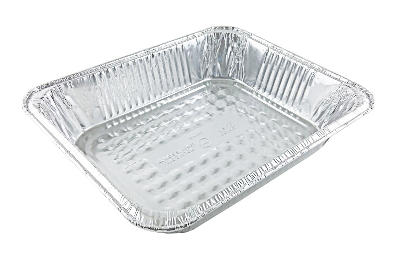 9 x 13 Disposable Aluminum Half Size Steam Shallow Foil Pans With