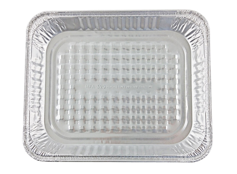 Aluminum Foil Pan Half Size Shallow Depth - 100/Case