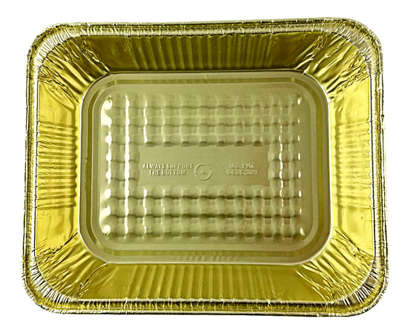 Handi-Foil 321-00-100 Half Size Deep Aluminum Pans (100/Case) - Win Depot