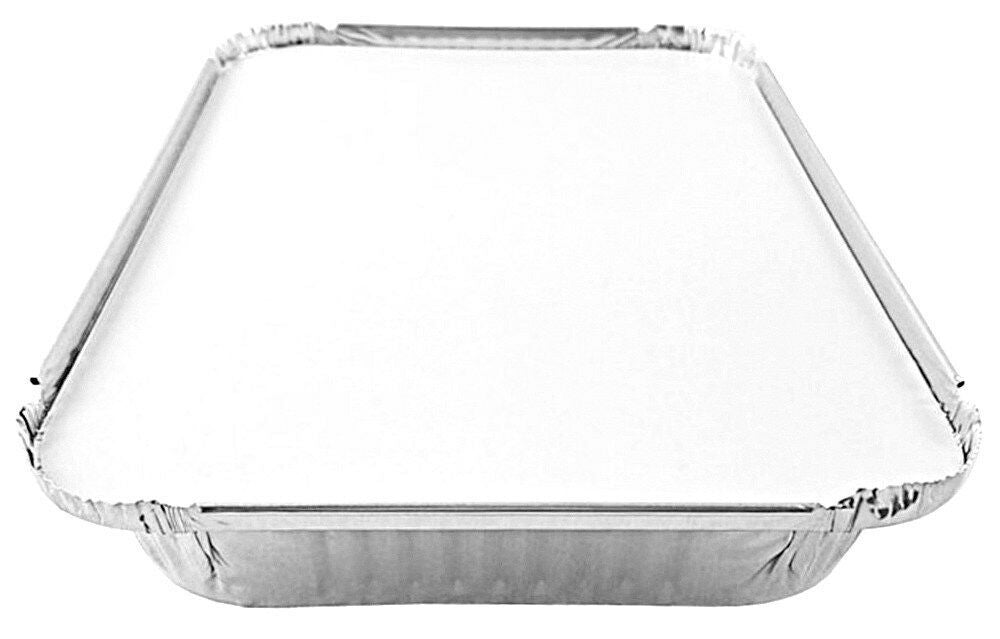 Handi-Foil Third-Size Shallow Steam Table Aluminum Pan w/Lid Combo Pac –